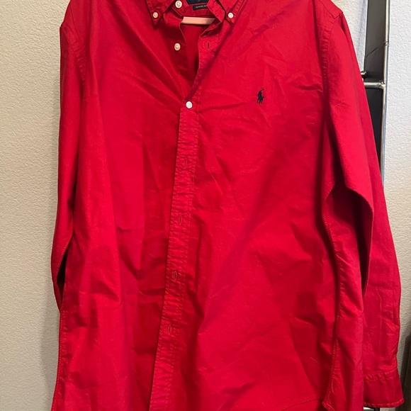 Ralph Lauren Other - Red Polo Ralph Lauren Button-Up Shirt
